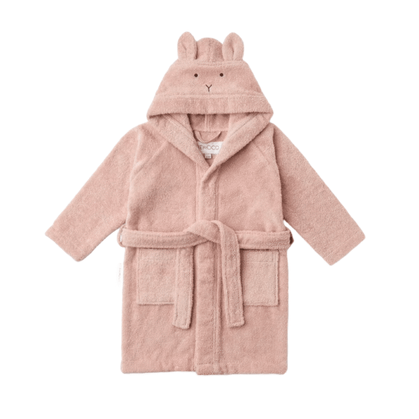 liewood LW12387 Lily Bathrobe 0037 Rabbit rose
