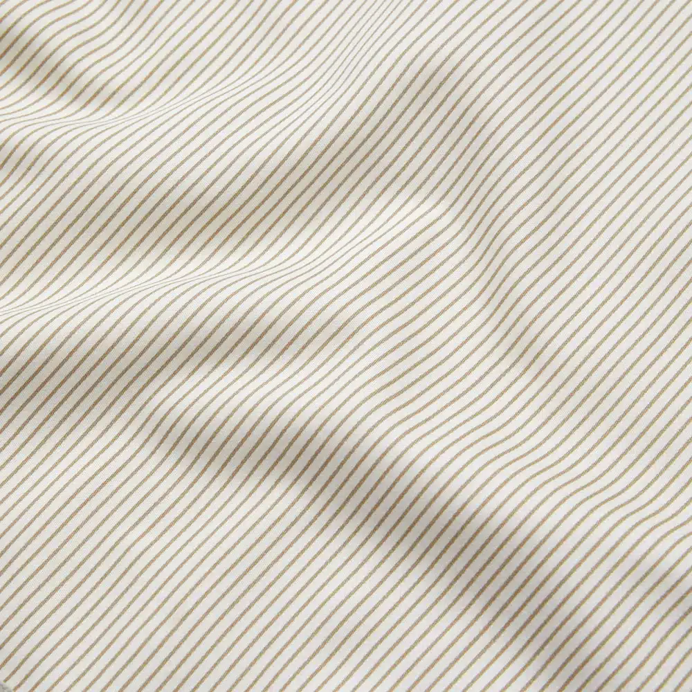 Cam Cam Copenhagen. Sengetøj, Baby, 70x100cm - GOTS Classic Stripes Camel