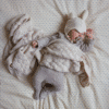 Cam Cam Pointelle Baby Striktæppe - GOTS - Off White