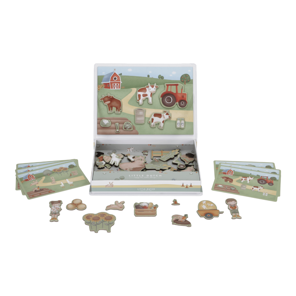 Little Dutch LD7159 Magnetisk Legebræt FSC - Little Farm