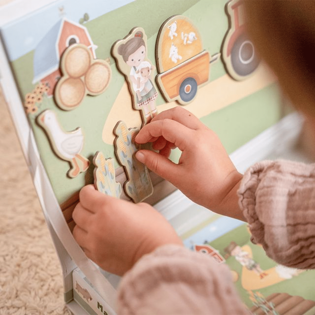 Little Dutch LD7159 Magnetisk Legebræt FSC - Little Farm
