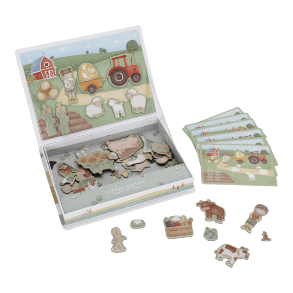 Little Dutch LD7159 Magnetisk Legebræt FSC - Little Farm