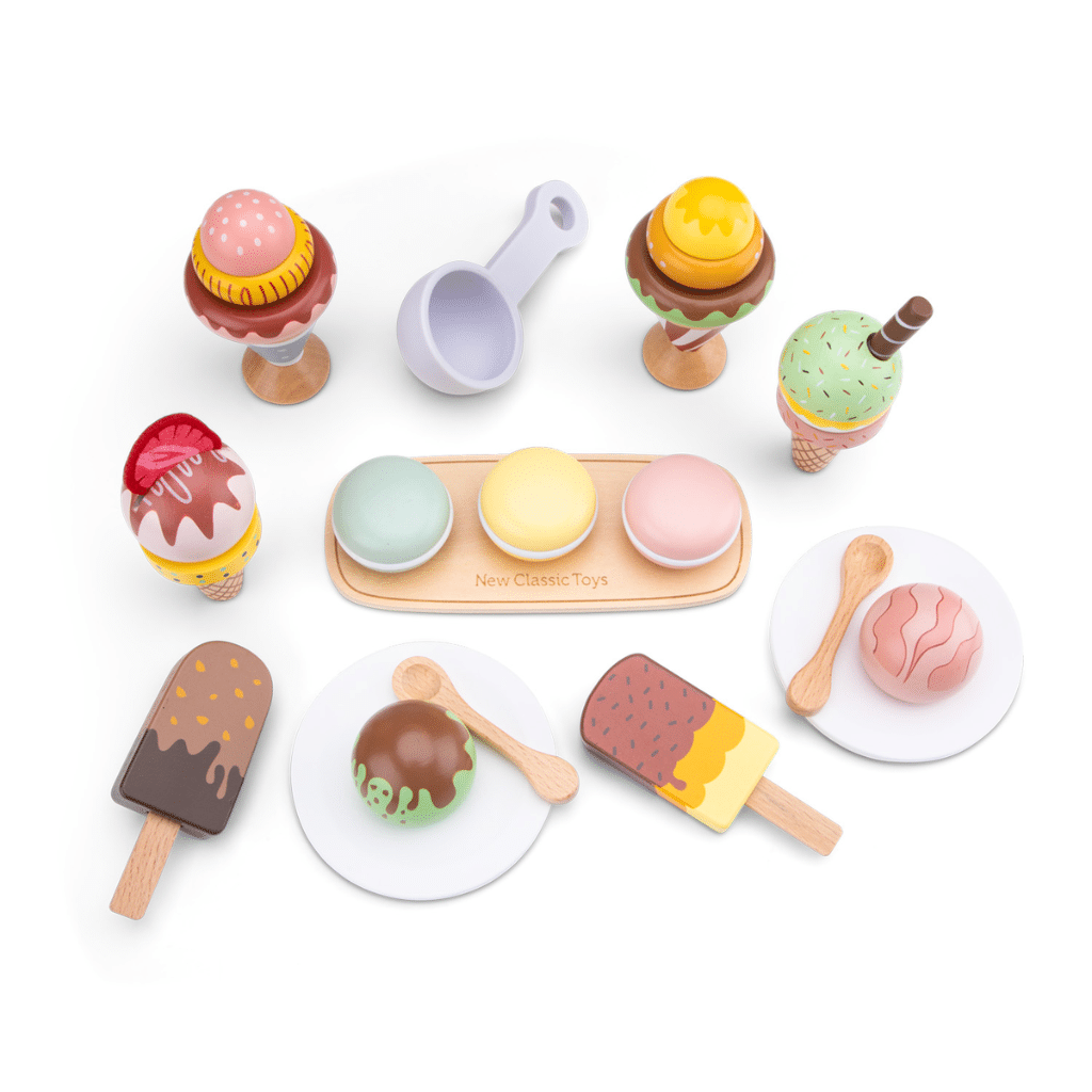 New Classic Toys 10635 Ice cream set (25pcs)