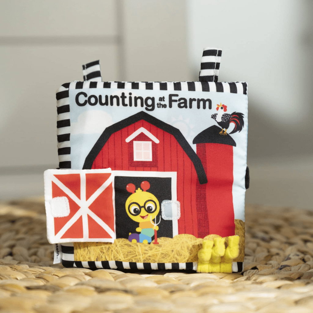 baby einstein BE-17303 Counting at the Farm™ blød aktivitetsbog