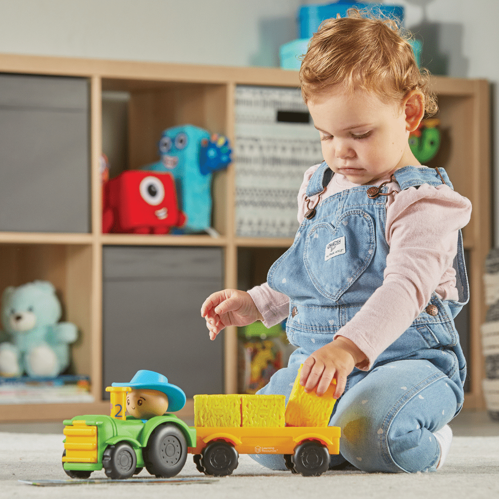 learning resources LER7746 Peeksville™ Haul & Seek Tractor™