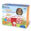 learning resources LER7747 Peeksville™ Hide & Cheep Chicken Coop