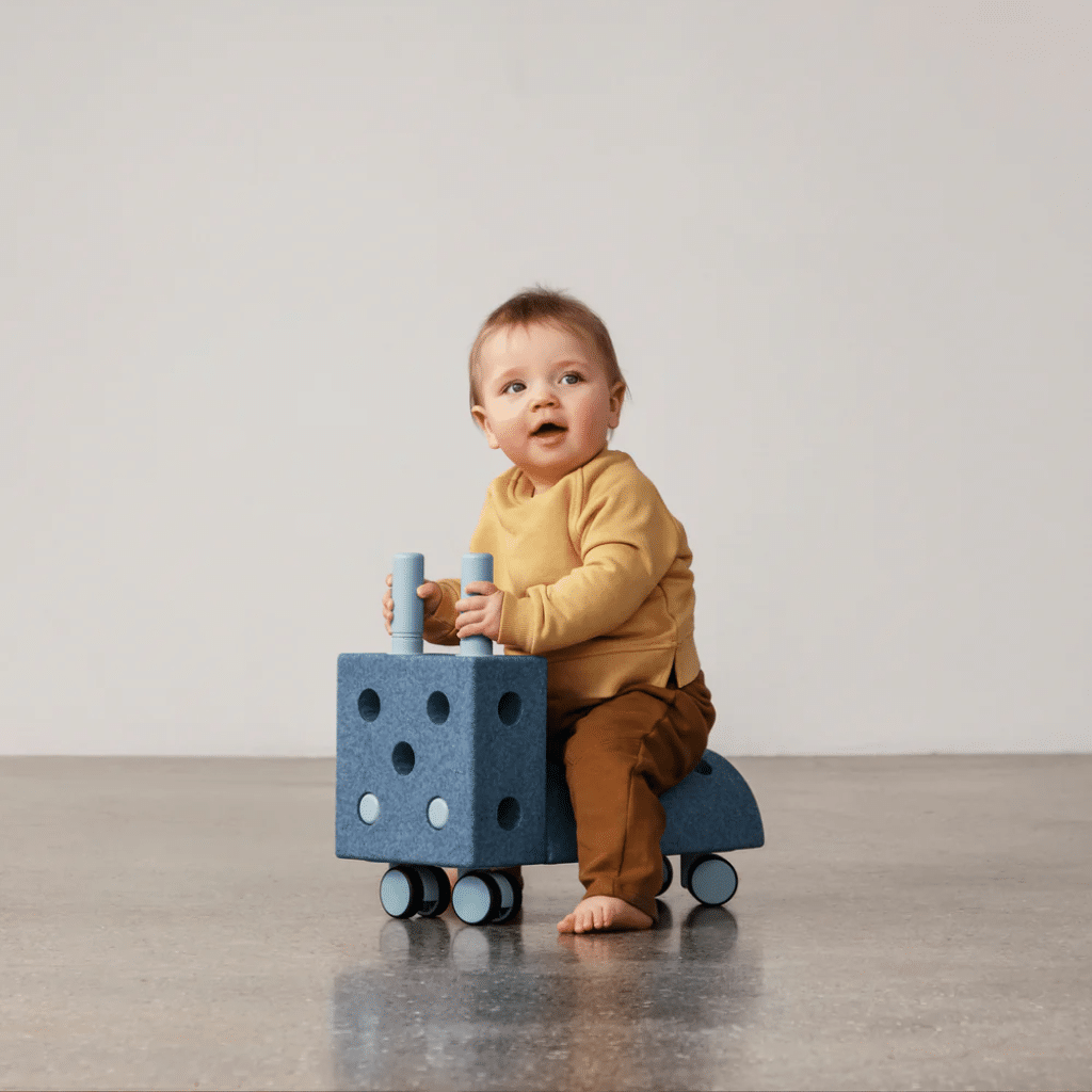 modu tiny ride lille gåbil