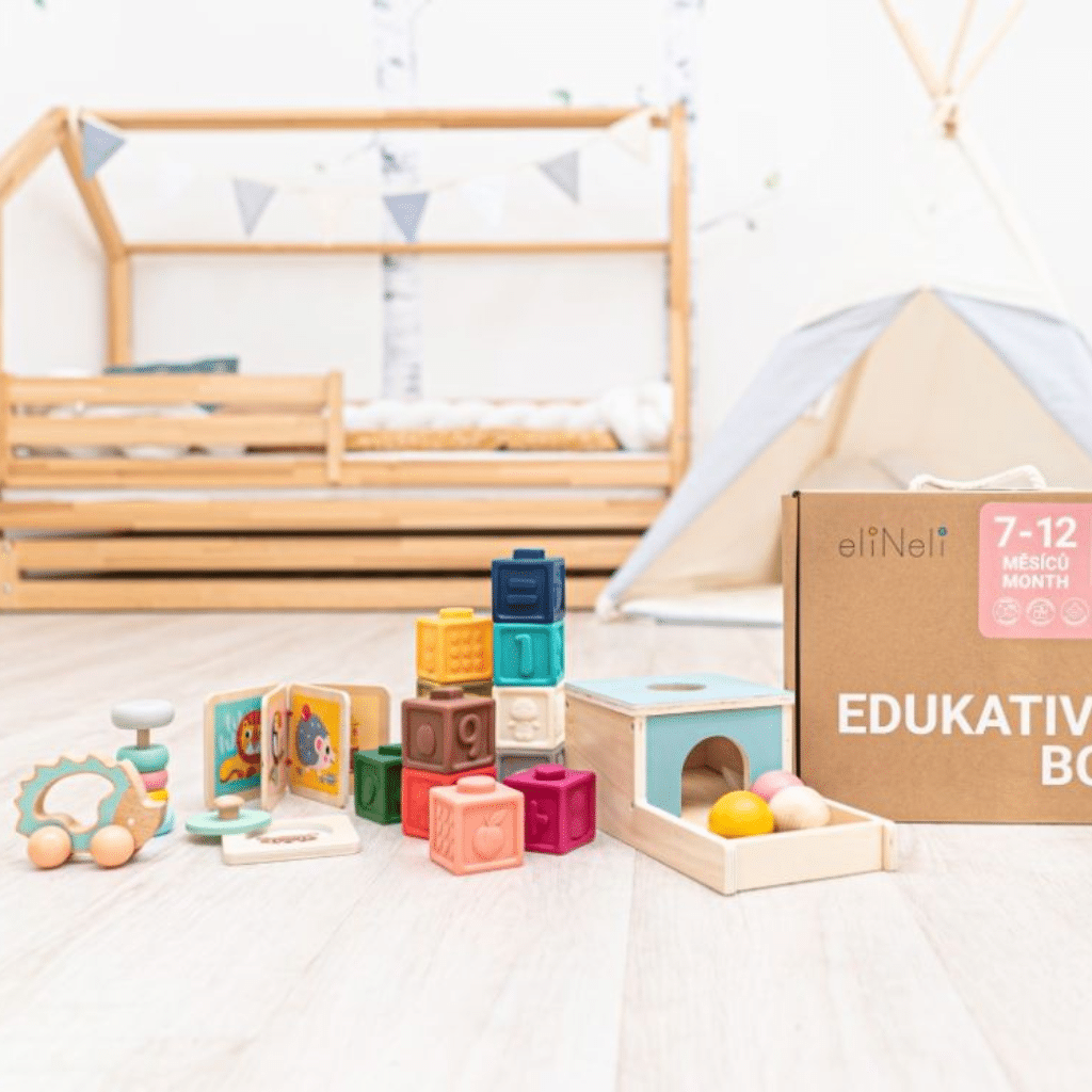 Montessori box EN1109 Læringskasse 7-12 måneder