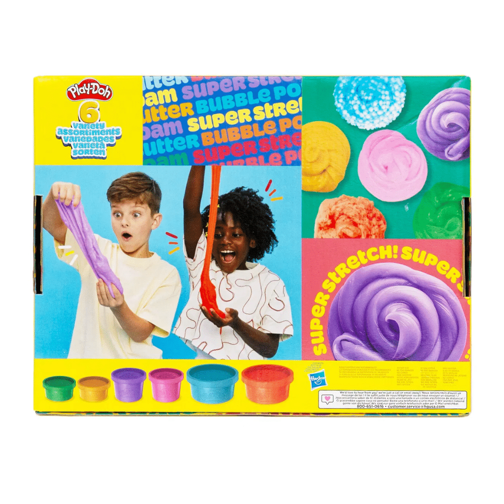 Play-Doh Multi Variety Box 6 Pack Item No. 334-233954 modellervoks