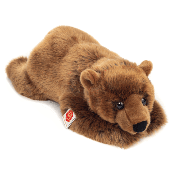 Teddy Hermann TH910527 Liggende bjørn brun 45 cm
