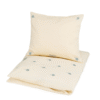 cam cam copenhagen 101-P84-000-DK Broderet Sengetøj, Baby, 70x100cm - GOTS - Dreamland