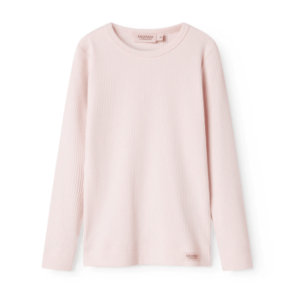 marmar copenhagen langærmet 100-001-32 Plain Tee LS, T-shirt - 0369 Rosa
