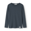 marmar copenhagen langærmet 100-001-32 Plain Tee LS, T-shirt - 0452 blue