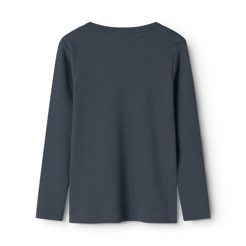 marmar copenhagen langærmet 100-001-32 Plain Tee LS, T-shirt - 0452 blue