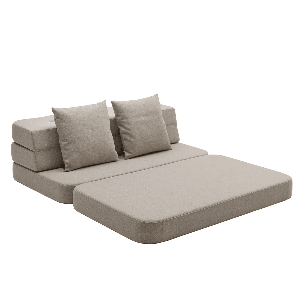By KlipKlap KK 3 Fold Sofa 120 cm Beige m. Sand 25050176