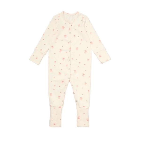 Baby Onesie Ellinor - GOTS - Bows 122-P93-068-WW