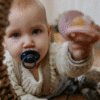 FRIGG 6-Pack Pacifiers - Round Silicone - Endless Sea - Size 2 Article number: 101872 Barcode number: 5715239029443