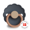 FRIGG Daisy - Round Silicone Pacifier - Aurora - Size 2 Article number_ 75022460 Barcode number_ 5715239010533