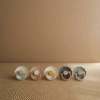 FRIGG Daisy - Round Silicone Pacifier - Aurora - Size 2 Article number_ 75022460 Barcode number_ 5715239010533