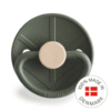 FRIGG Little Viking - Round Silicone Pacifier - Ragnar - Size 2 Article number_ 10518 Barcode number_ 5715239025476
