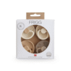FRIGG Suttepakke 4-pak - Str 2 - FRIGG 4-Pack Pacifiers - Round Silicone - Snowflake Dream - Size 2