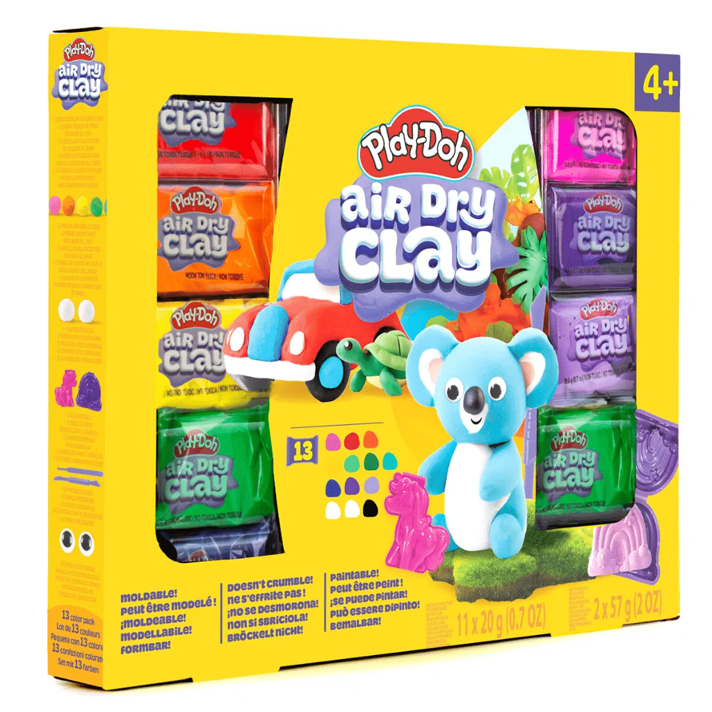 Play-Doh Air Dry Clay Variety Kit Incl. 13 diff colors Item No. 334-230385