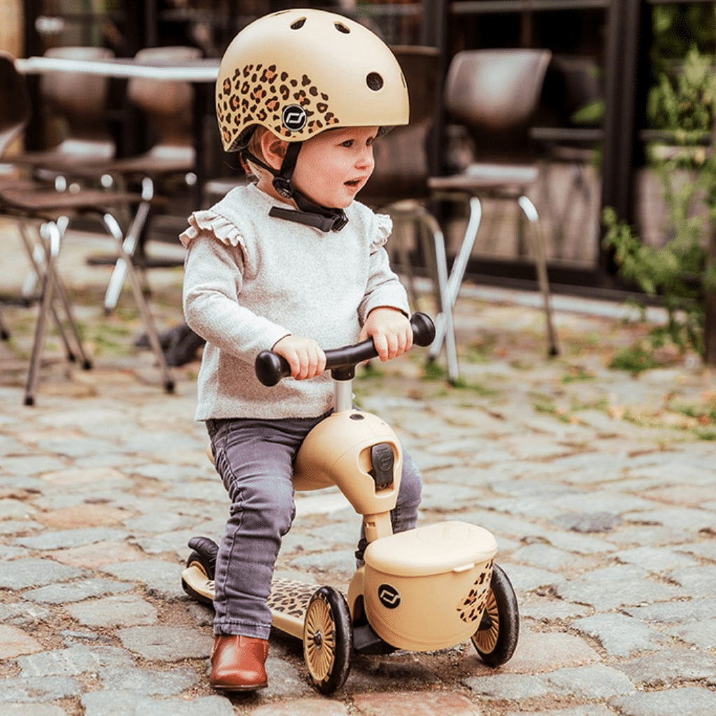 Scoot and Ride Highwaykick 1 Lifestyle leopard 96607