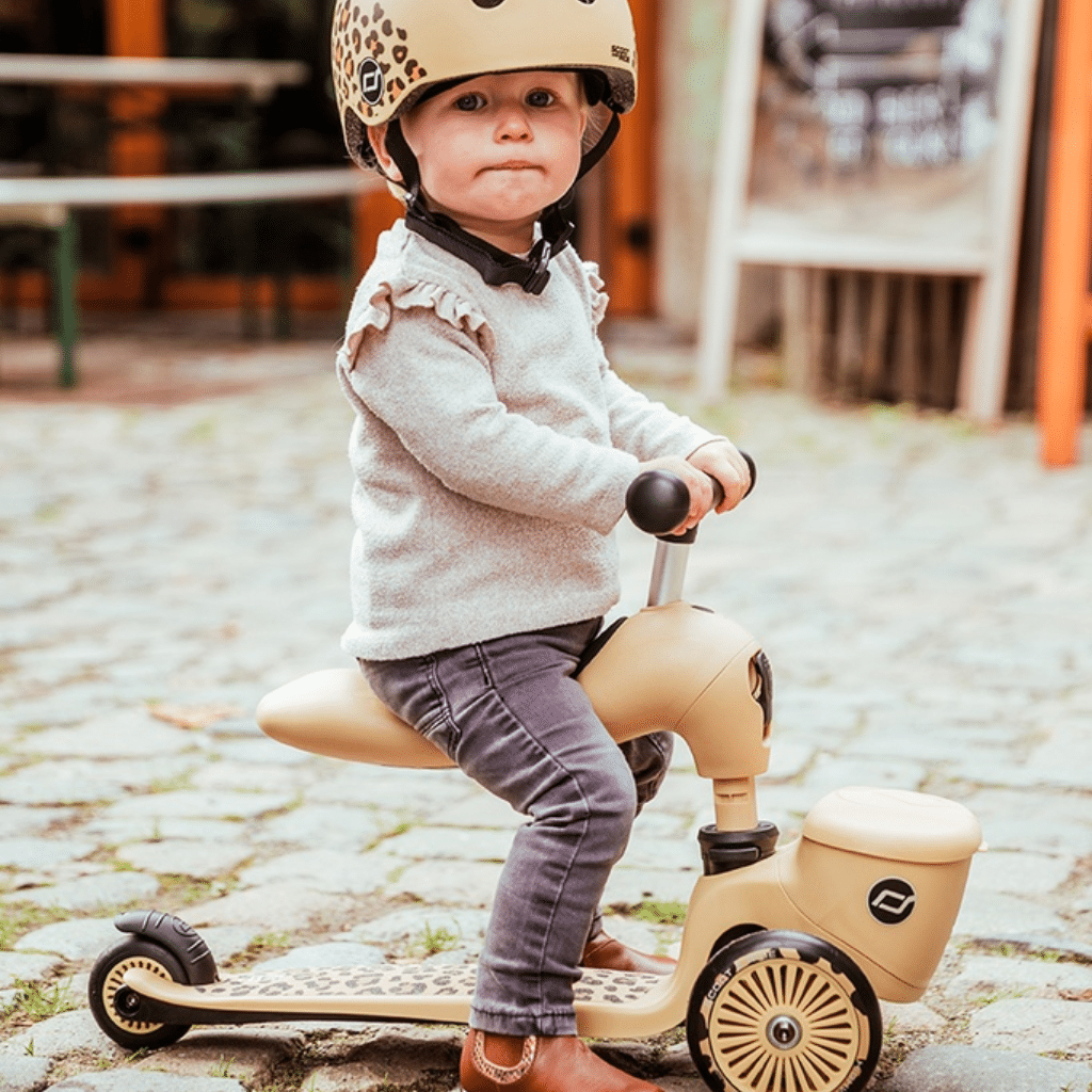 Scoot and Ride Highwaykick 1 Lifestyle leopard 96607