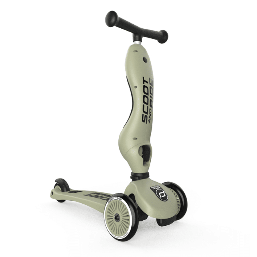 Scoot and Ride Highwaykick 1 Olive 00001