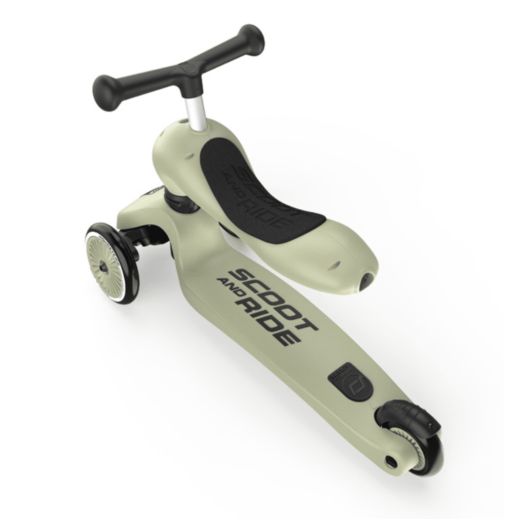 Scoot and Ride Highwaykick 1 Olive 00001