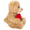 Teddy Hermann - Beige bamse med hjerte 20 cm TH913313