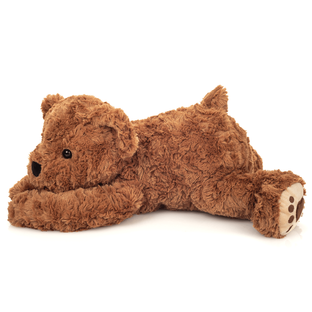 Teddy Hermann - Liggende bamse brun 40 cm TH913337