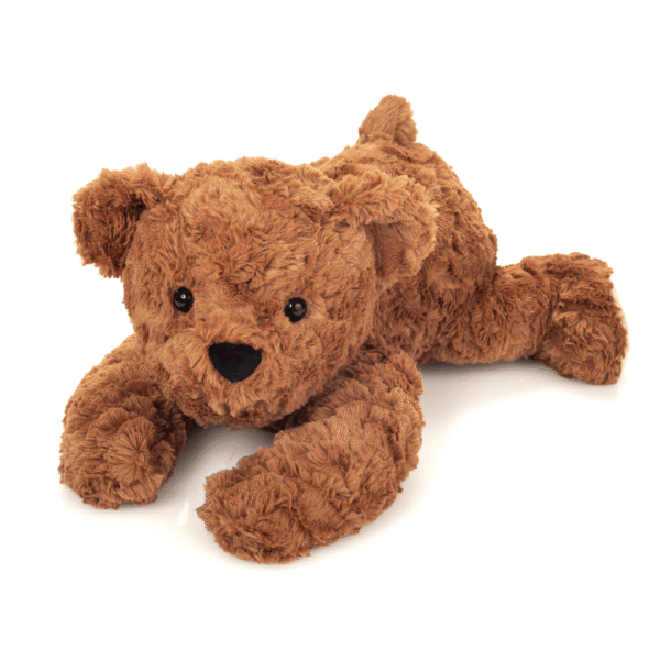 Teddy Hermann - Liggende bamse brun 40 cm TH913337