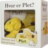 Hvor er plet? Gaveæske med bog og bamse - Forlaget Carlsen