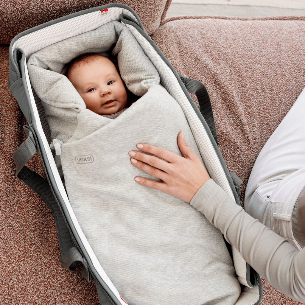 Voksi WOOL WRAP - Warm swaddle bag