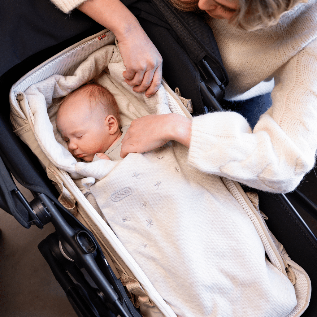 Voksi WOOL WRAP - Warm swaddle bag