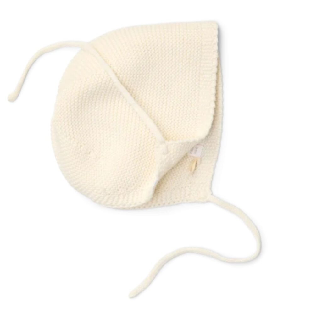 Little Dutch strikket hue off white