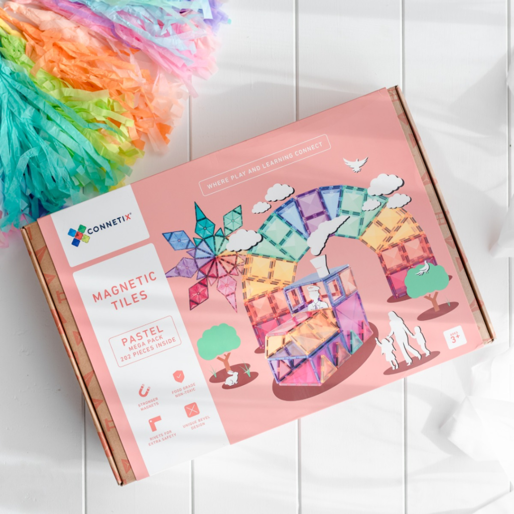 Connetix Pastel Mega Pack - 202 dele