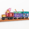 Connetix Pastel Transport - 50 dele