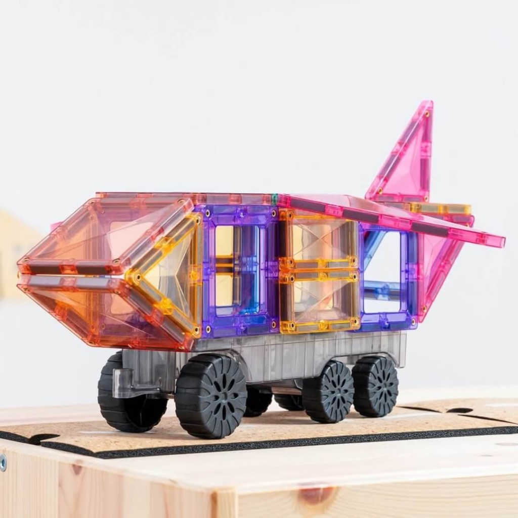 Connetix Pastel Transport - 50 dele