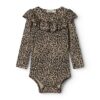 Leopard body MarMar Copenhagen med flæsekrave