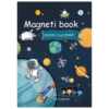 MAGNETBOK space world 28-5465 magneti book magnetbog ud i rummet