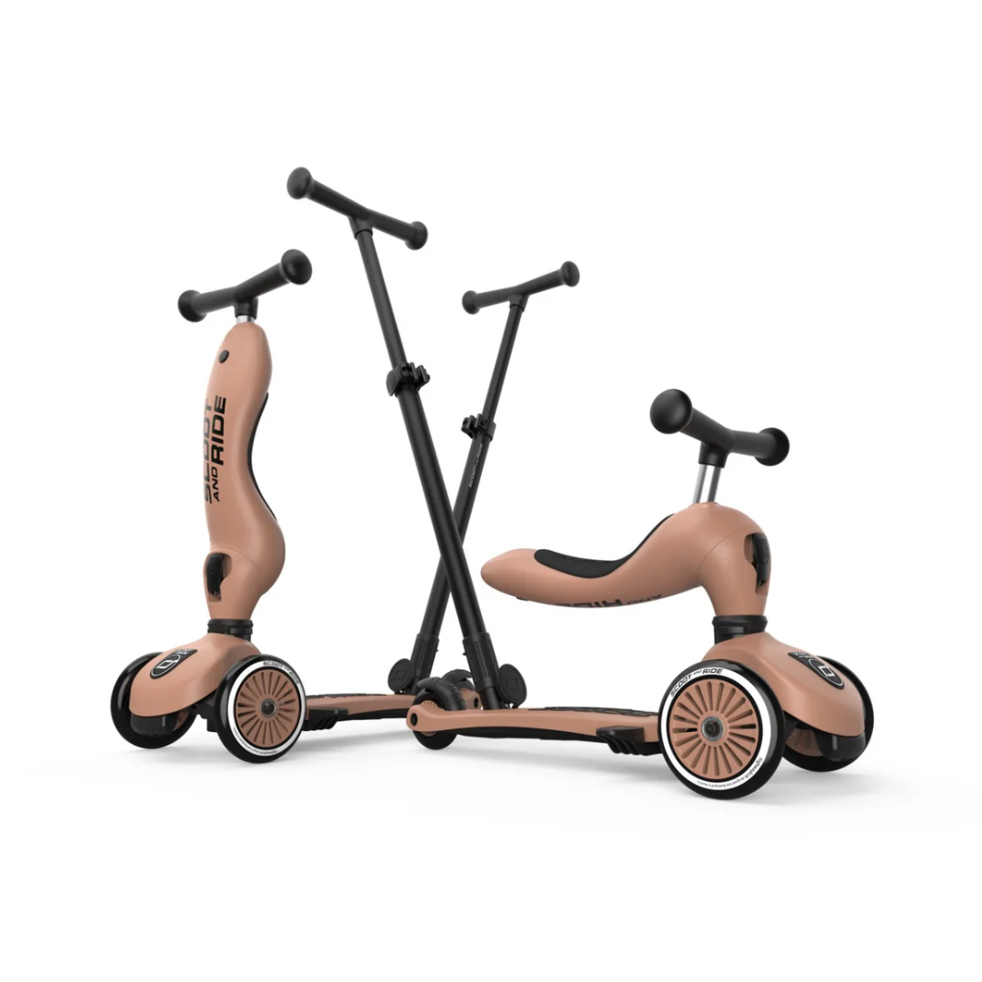 Scoot and Ride Highwaykick 1 Push and Go - Mocha