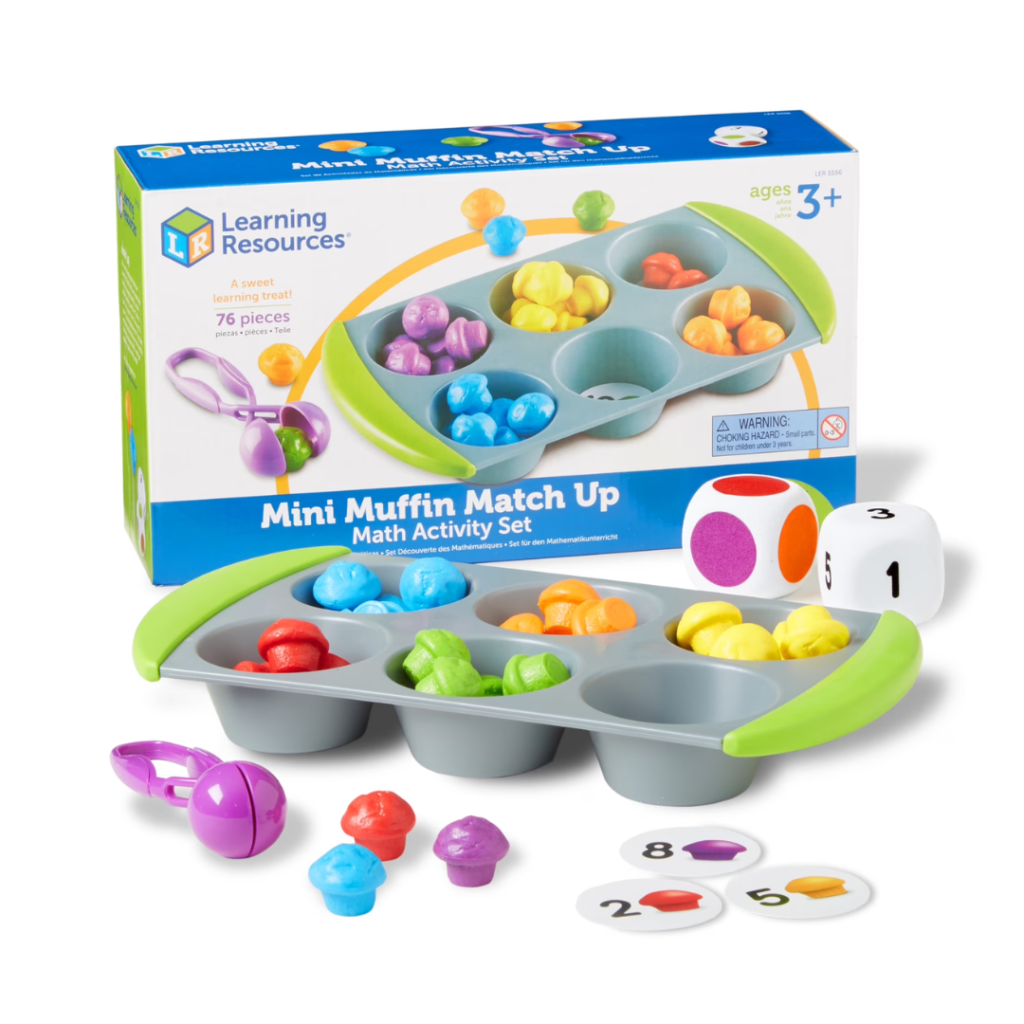 Sorteringssæt – Mini Cupcakes fra Learning Resources