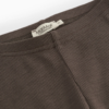 marmar Leg, Uld Rib Leggings - Terre
