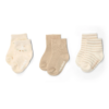 Little Dutch - 3-pak strømper - Multi 3-pack socks - Multicolored - Newborn Naturals - Little Goose