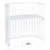 Bedside Crib Boxspring, hvid - Babybay