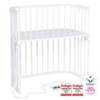 babybay Boxspring co-sleeper, white varnished 166102