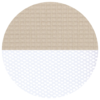 babybay babynest Mesh-Waffle Piqué Honeycomb suitable for model Original, sand