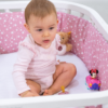 babybay jersey cover Deluxe suitable for model Original Boxspring, white 100570 stræklagen